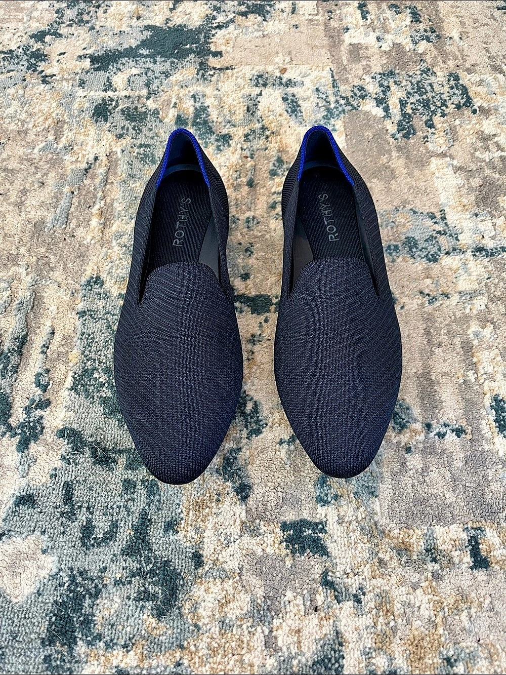 Rothy's The Almond Loafer Navy Blue US 8.5